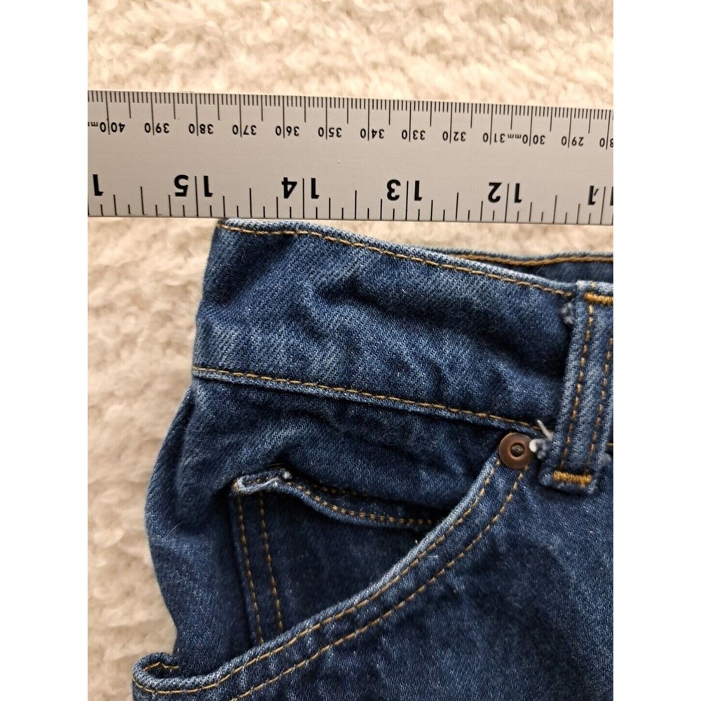 Vintage Sheplers Jeans Mens 30x33 Blue Straight Denim USA Western Rodeo Cowboy - Picture 3 of 8